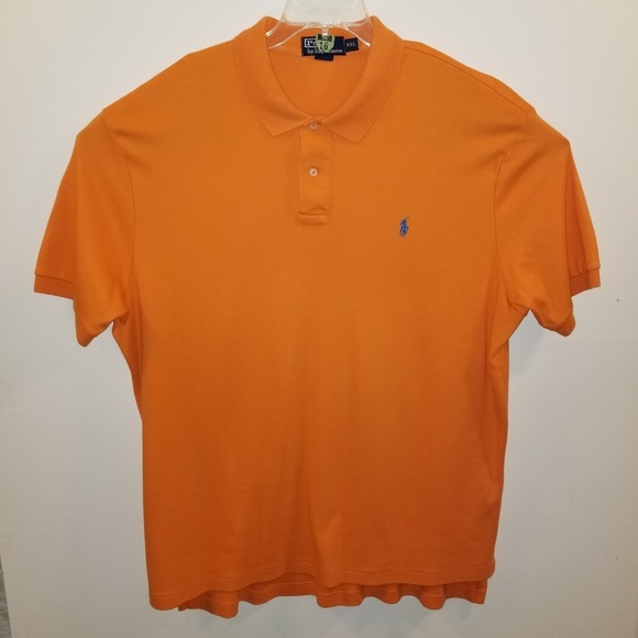 Polo Ralph Lauren Other - Men's Polo by Ralph Lauren Rugby Orange Shirt XXL
